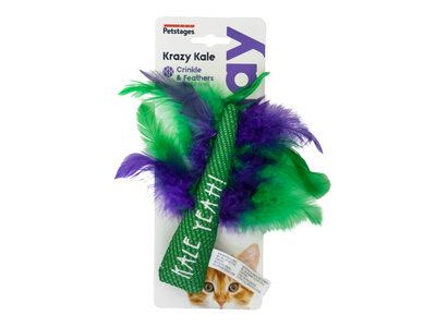 Speelgoed met Catnip voor Katten - Krazy Kale - Gebitsverzorgend