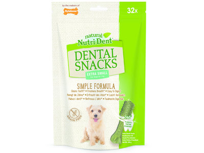 Nylabone Nutri Dent Denta Stix - Gebitsverzorgende hondensnack om tandplak en tandsteen te verminderen - Verfrist de adem - Mini / Small / Medium / Large
