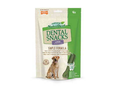 Nylabone Nutri Dent Denta Stix - Gebitsverzorgende hondensnack om tandplak en tandsteen te verminderen - Verfrist de adem - Mini / Small / Medium / Large