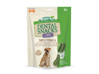 Nylabone Nutri Dent Denta Stix - Gebitsverzorgende hondensnack om tandplak en tandsteen te verminderen - Verfrist de adem - Mini / Small / Medium / Large
