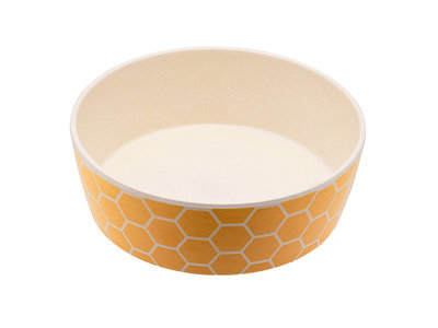 Bamboe voerbak/waterbak voor honden - duurzaam & trendy - Beco Printed Bowls in 5 Kleuren in 2 maten