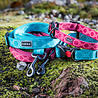 Rukka Pets Rukka Pets Twist Collar - Duurzame hondenhalsband van gerecycled materiaal - X-small, small, medium, large - Turquoise, roze Rukka Pets Rukka Pets Twist Collar - Duurzame hondenhalsband van gerecycled materiaal - X-small, small, medium, large - Turquoise, roze