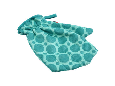 Rukkapets Absorberende drooghandschoen voor honden van microvezel in drie kleuren