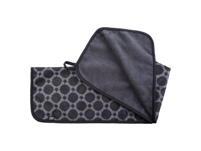 RukkaPets Micro Towel - Absorberende handdoek voor honden van microvezel - Antraciet, emerald, roze