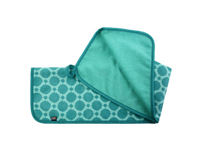 RukkaPets Micro Towel - Absorberende handdoek voor honden van microvezel - Antraciet, emerald, roze