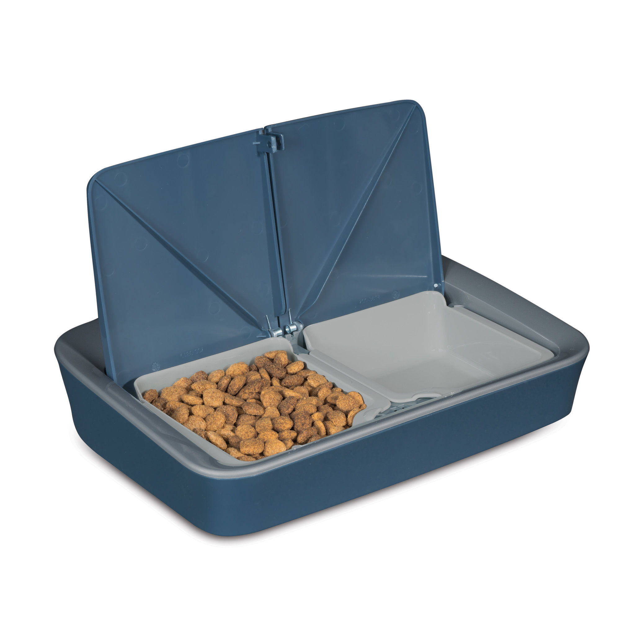 kans rekenmachine borst Digitale voerbak voor huisdieren voor twee maaltijden - Max&Luna