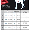 Rukka Pets Rukka Pets Form Y harnas - Verstelbaar hondentuig Y model - Zwart of Turquoise - XXS, XS, S, M, L Rukka Pets Rukka Pets Form Y harnas - Verstelbaar hondentuig Y model - Zwart of Turquoise - XXS, XS, S, M, L