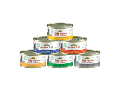 Almo Nature Natvoer voor Katten - HFC Natural - 24 x 70g