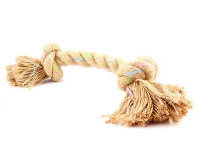 Flostouw voor Kleine en Grote Honden - Stevig en Verantwoorde Tandverzorging - Beco Pets BecoRope - In Small (25cm), Medium (35cm) of Large (47cm)