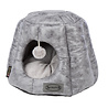 Scruffs Scruffs Knightsbridge - Stijlvolle eco-leren kattenmand - in Bruin en Grijs Scruffs Scruffs Knightsbridge - Stijlvolle eco-leren kattenmand - in Bruin en Grijs