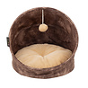 Scruffs Scruffs Kensington - Stijlvolle eco-leren kattenmand - in blauw, creme, grijs of bruin Scruffs Scruffs Kensington - Stijlvolle eco-leren kattenmand - in blauw, creme, grijs of bruin