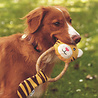 Beco Beco Pets- Pluche Hondenknuffel met Pieper - Tilly de Tijger - Hennep en Katoenen Touw Beco Beco Pets- Pluche Hondenknuffel met Pieper - Tilly de Tijger - Hennep en Katoenen Touw
