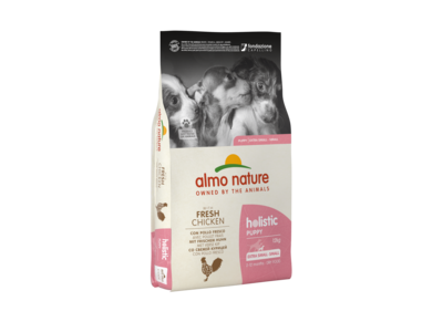 Almo Nature Hond Holistic Droogvoer Kleine Hondenrassen - Puppy - Kip - 400gr of 2kg