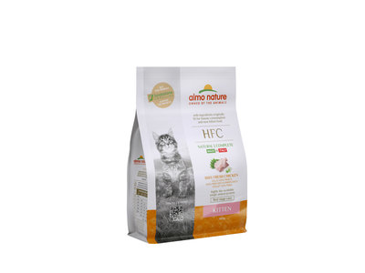 Almo Nature - Kat HFC Kitten brokken voor jonge katjes - kip - 1,2kg, 300gr