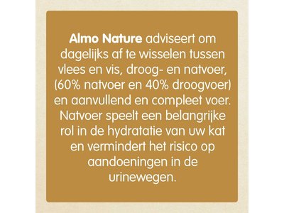Almo Nature - Bio Organic natvoer voor katten - Rund, kip, zalm, kalkoen - 19 x 85g