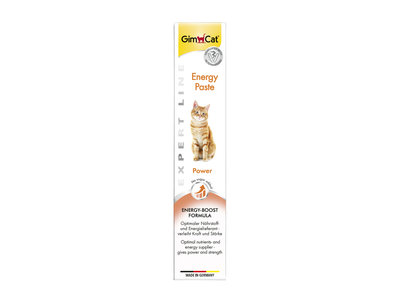 GimCat Energy Pasta - Aanvullend kattenvoer / kattensnack voor extra energie - 50g