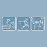 Kurgo Kurgo Zippy Bowl - Compacte lichtgewicht en opvouwbare voer-/drinkbak voor honden voor onderweg - Blauw of Rood Kurgo Kurgo Zippy Bowl - Compacte lichtgewicht en opvouwbare voer-/drinkbak voor honden voor onderweg - Blauw of Rood