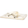 HuggleHounds HuggleHounds - Wasbare Fleece Hondenmat van Lamswol voor benches of als los kussen - In Naturel of Grijs - S/M/L/XL/XXL HuggleHounds HuggleHounds - Wasbare Fleece Hondenmat van Lamswol voor benches of als los kussen - In Naturel of Grijs - S/M/L/XL/XXL