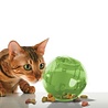 PetSafe PetSafe SlimCat™ Cat Toy - Speelgoed voor katten - Voerbal voor 150 gram droogvoer of snacks - in Groen, Blauw en Roze PetSafe PetSafe SlimCat™ Cat Toy - Speelgoed voor katten - Voerbal voor 150 gram droogvoer of snacks - in Groen, Blauw en Roze