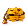 Dog With A Mission Dog with a Mission - Halsband Bibi - Gele leren Hondenhalsband - Maat XXS t/m XXL Dog With A Mission Dog with a Mission - Halsband Bibi - Gele leren Hondenhalsband - Maat XXS t/m XXL
