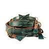 Dog With A Mission Dog with a Mission - Halsband Bowie - Groene Leren Hondenhalsband- Maat XXS t/m XXL Dog With A Mission Dog with a Mission - Halsband Bowie - Groene Leren Hondenhalsband- Maat XXS t/m XXL