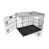 District 70 District 70 CRATE - Metalen Hondenbench - Opvouwbaar - 2-deurs Zwart - Verkrijgbaar in 5 maten District 70 District 70 CRATE - Metalen Hondenbench - Opvouwbaar - 2-deurs Zwart - Verkrijgbaar in 5 maten