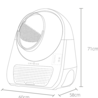 Catlink Catlink Smart Litter Box - Scooper Young - Zelfreinigende Kattenbak zonder Wifi - Kleur Grijs Catlink Catlink Smart Litter Box - Scooper Young - Zelfreinigende Kattenbak zonder Wifi - Kleur Grijs