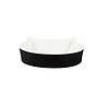 BeOneBreed BeOneBreed Cat Face Bowl - Porseleinen Kattenkop voerbak - Krijtbord afwerking - Zwart met Wit - Inhoud 250 ml BeOneBreed BeOneBreed Cat Face Bowl - Porseleinen Kattenkop voerbak - Krijtbord afwerking - Zwart met Wit - Inhoud 250 ml