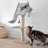 BeOneBreed BeOneBreed Katt3 EVO Classic Natural – Krabpaal voor katten – Inclusief memory foam kussen, vilten mat en hangspeeltje – Gelamineerd hout - Afmetingen 42,5 x 37,5 x 76 cm BeOneBreed BeOneBreed Katt3 EVO Classic Natural – Krabpaal voor katten – Inclusief memory foam kussen, vilten mat en hangspeeltje – Gelamineerd hout - Afmetingen 42,5 x 37,5 x 76 cm