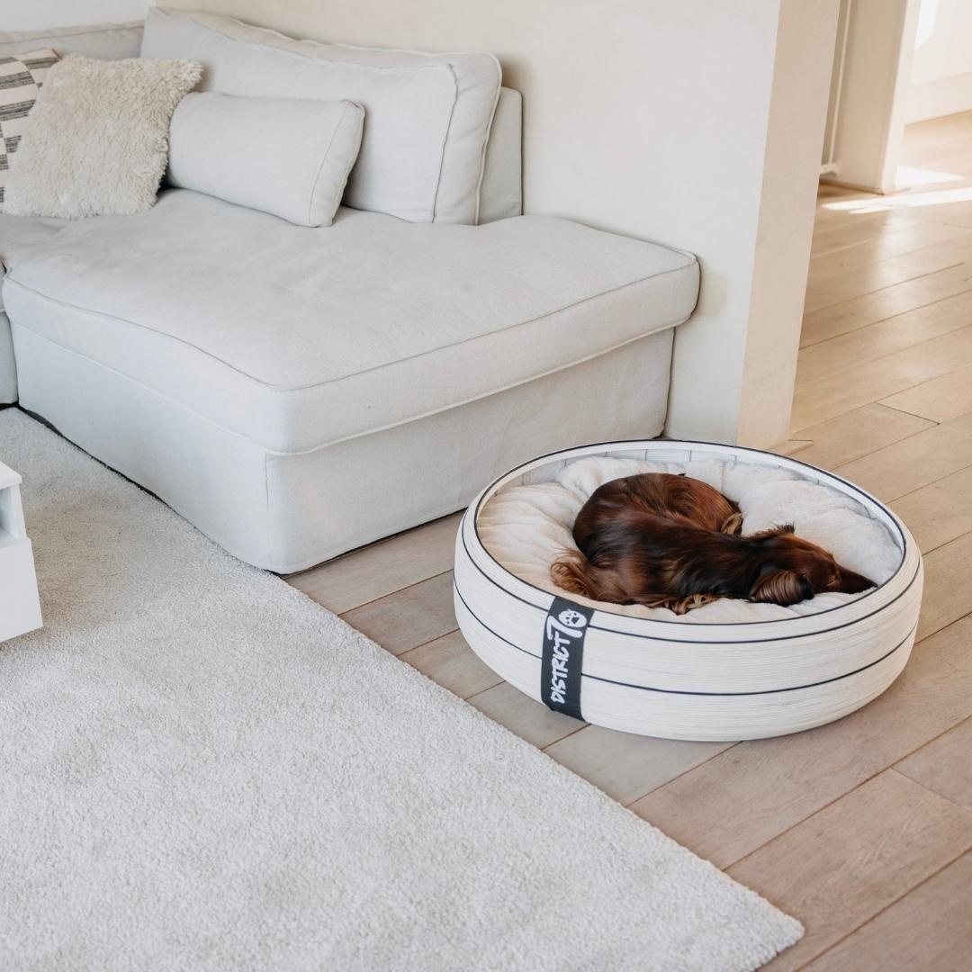 Geleerde Gietvorm eerste Luxe comfortabele hondenmand van bamboe - Max&Luna