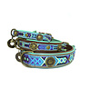 Dog With A Mission Leren Hondenhalsband met Kleurrijk Bohemian Design - Dog with a Mission Boho Juan - XXS tot XXL Dog With A Mission Leren Hondenhalsband met Kleurrijk Bohemian Design - Dog with a Mission Boho Juan - XXS tot XXL