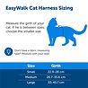PetSafe Petsafe Easy Walk Cat Harness met Bungee Leash - Tuigje voor het uitlaten van je kat - Rood of Blauw - S/M/L PetSafe Petsafe Easy Walk Cat Harness met Bungee Leash - Tuigje voor het uitlaten van je kat - Rood of Blauw - S/M/L