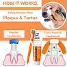 DogsLife DogsLife Dental Kit - Gebitsverzorgingsset voor honden - 100% Natuurlijke tandpasta - Driekoppige tandenborstel - Verbetert de mondhygiëne van je hond DogsLife DogsLife Dental Kit - Gebitsverzorgingsset voor honden - 100% Natuurlijke tandpasta - Driekoppige tandenborstel - Verbetert de mondhygiëne van je hond
