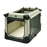 Maelson Maelson Soft Kennel - Hondenbench van zacht materiaal - Opvouwbare kennel met stevig stalen binnenframe - Beige/zwart - XXS t/m XXL Maelson Maelson Soft Kennel - Hondenbench van zacht materiaal - Opvouwbare kennel met stevig stalen binnenframe - Beige/zwart - XXS t/m XXL