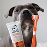 DogsLife DogsLife Dental Kit - Gebitsverzorgingsset voor honden - 100% Natuurlijke tandpasta - Driekoppige tandenborstel - Verbetert de mondhygiëne van je hond DogsLife DogsLife Dental Kit - Gebitsverzorgingsset voor honden - 100% Natuurlijke tandpasta - Driekoppige tandenborstel - Verbetert de mondhygiëne van je hond