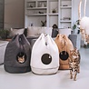 District 70 District 70 CASA Teddy - Trendy kattenhuis van superzachte stof - Donkergrijs, Mokka en Cream - Afmetingen 45 x 45 x 60 cm District 70 District 70 CASA Teddy - Trendy kattenhuis van superzachte stof - Donkergrijs, Mokka en Cream - Afmetingen 45 x 45 x 60 cm
