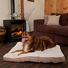 Scruffs Scruffs Ellen Matras - Comfortabel hondenkussen - Roze, Beige of Bruin - 100 x 70 cm Scruffs Scruffs Ellen Matras - Comfortabel hondenkussen - Roze, Beige of Bruin - 100 x 70 cm
