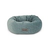 Scruffs Scruffs Oslo Ring Bed - Donut kattenmand in de kleuren Desert Sand, Lake Teal, Blush Pink, Stone Grey - Luxe Velvet look - Ø 55 cm Scruffs Scruffs Oslo Ring Bed - Donut kattenmand in de kleuren Desert Sand, Lake Teal, Blush Pink, Stone Grey - Luxe Velvet look - Ø 55 cm