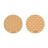Scruffs Scruffs Wave & Bone - Set van 2 ronde placemats - Gemaakt van 100% kurk met opdruk - Ø 25cm Scruffs Scruffs Wave & Bone - Set van 2 ronde placemats - Gemaakt van 100% kurk met opdruk - Ø 25cm