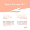 Greenfields Greenfields Plasticvrije Puppy Shampoo Bar - geschikt voor puppy’s - met Cichorei en Olijfolie - 70 gram Greenfields Greenfields Plasticvrije Puppy Shampoo Bar - geschikt voor puppy’s - met Cichorei en Olijfolie - 70 gram