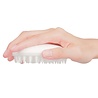 Paw in Hand Paw in Hand Bad & Massageborstel voor huisdieren - Siliconen borstel - Zwart of Wit Paw in Hand Paw in Hand Bad & Massageborstel voor huisdieren - Siliconen borstel - Zwart of Wit