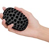 Paw in Hand Paw in Hand Bad & Massageborstel voor huisdieren - Siliconen borstel - Zwart of Wit Paw in Hand Paw in Hand Bad & Massageborstel voor huisdieren - Siliconen borstel - Zwart of Wit