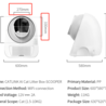Catlink Catlink Scooper Pro X Luxury - Zelfreinigende Kattenbak met Wi-Fi & APP bediening - Kleur Wit Catlink Catlink Scooper Pro X Luxury - Zelfreinigende Kattenbak met Wi-Fi & APP bediening - Kleur Wit