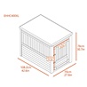 New Age Pet New Age Pet InnPlace™ Hondenbench & bijzettafel - Roestvrijstalen spijlen – Ecoflex - 4 kleuren - Verkrijgbaar in S, M, L, XL New Age Pet New Age Pet InnPlace™ Hondenbench & bijzettafel - Roestvrijstalen spijlen – Ecoflex - 4 kleuren - Verkrijgbaar in S, M, L, XL