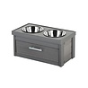 New Age Pet New Age Pet Piedmont Pet Diner S – Voerbakstandaard met opberglade – RVS voerbakken - Ecoflex - 3 kleuren - Afmeting 23 x 42 x 20 cm New Age Pet New Age Pet Piedmont Pet Diner S – Voerbakstandaard met opberglade – RVS voerbakken - Ecoflex - 3 kleuren - Afmeting 23 x 42 x 20 cm