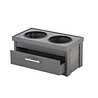 New Age Pet New Age Pet Piedmont Pet Diner S – Voerbakstandaard met opberglade – RVS voerbakken - Ecoflex - 3 kleuren - Afmeting 23 x 42 x 20 cm New Age Pet New Age Pet Piedmont Pet Diner S – Voerbakstandaard met opberglade – RVS voerbakken - Ecoflex - 3 kleuren - Afmeting 23 x 42 x 20 cm