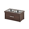 New Age Pet New Age Pet Piedmont Pet Diner S – Voerbakstandaard met opberglade – RVS voerbakken - Ecoflex - 3 kleuren - Afmeting 23 x 42 x 20 cm New Age Pet New Age Pet Piedmont Pet Diner S – Voerbakstandaard met opberglade – RVS voerbakken - Ecoflex - 3 kleuren - Afmeting 23 x 42 x 20 cm