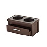 New Age Pet New Age Pet Piedmont Pet Diner S – Voerbakstandaard met opberglade – RVS voerbakken - Ecoflex - 3 kleuren - Afmeting 23 x 42 x 20 cm New Age Pet New Age Pet Piedmont Pet Diner S – Voerbakstandaard met opberglade – RVS voerbakken - Ecoflex - 3 kleuren - Afmeting 23 x 42 x 20 cm