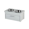 New Age Pet New Age Pet Piedmont Pet Diner S – Voerbakstandaard met opberglade – RVS voerbakken - Ecoflex - 3 kleuren - Afmeting 23 x 42 x 20 cm New Age Pet New Age Pet Piedmont Pet Diner S – Voerbakstandaard met opberglade – RVS voerbakken - Ecoflex - 3 kleuren - Afmeting 23 x 42 x 20 cm