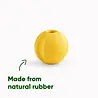 Beco Fetch Ball - Stuiterende Hondenbal - Ideaal voor apporteren - Past in werpstok - Beco Pets - Oranje of Geel Beco Fetch Ball - Stuiterende Hondenbal - Ideaal voor apporteren - Past in werpstok - Beco Pets - Oranje of Geel